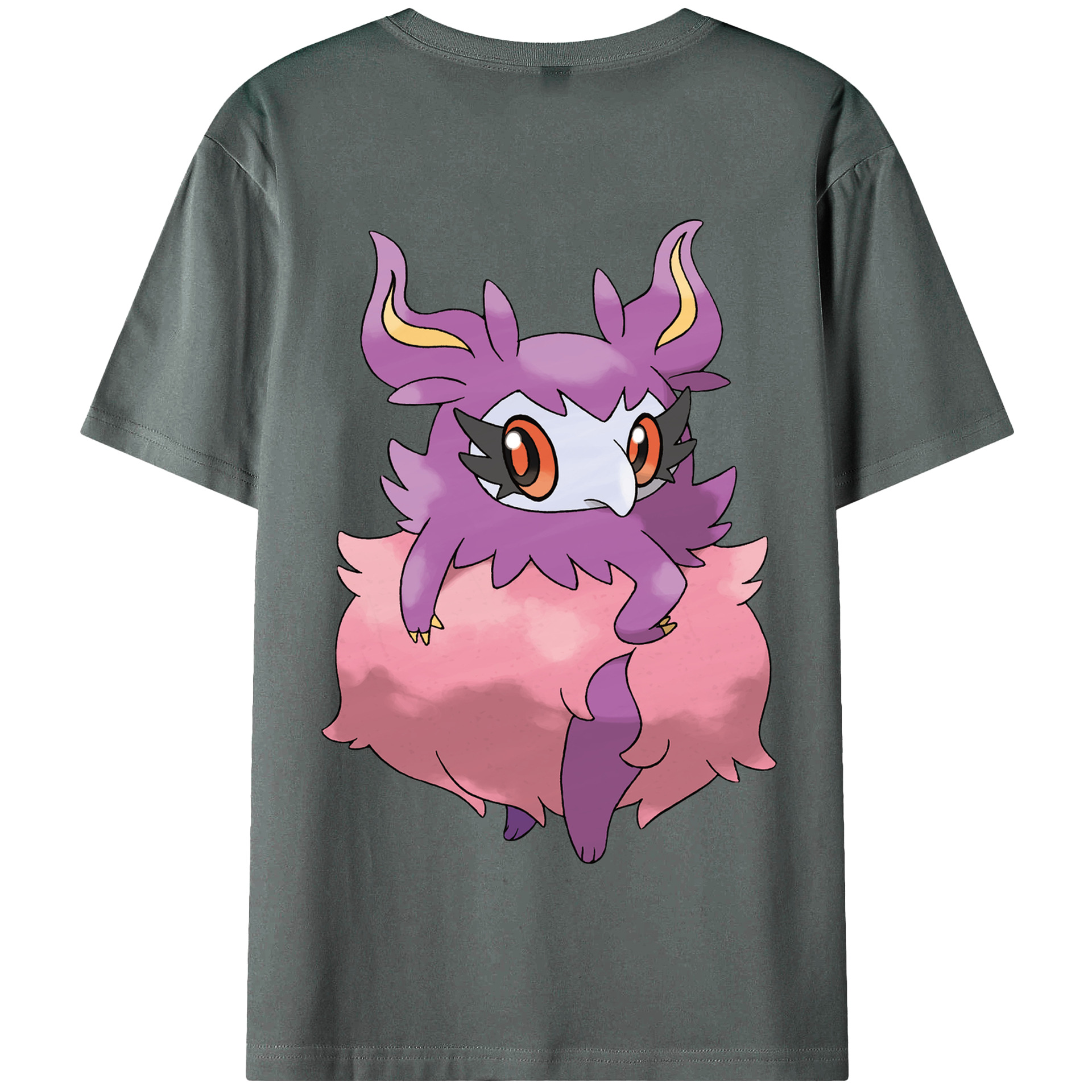 （画像用） ポケットモンスター Pokémon 綿100％半袖Tシャツ（背面プリント）